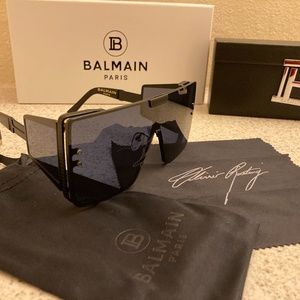Balmain Blue Lens Wonderboy Sunglasses